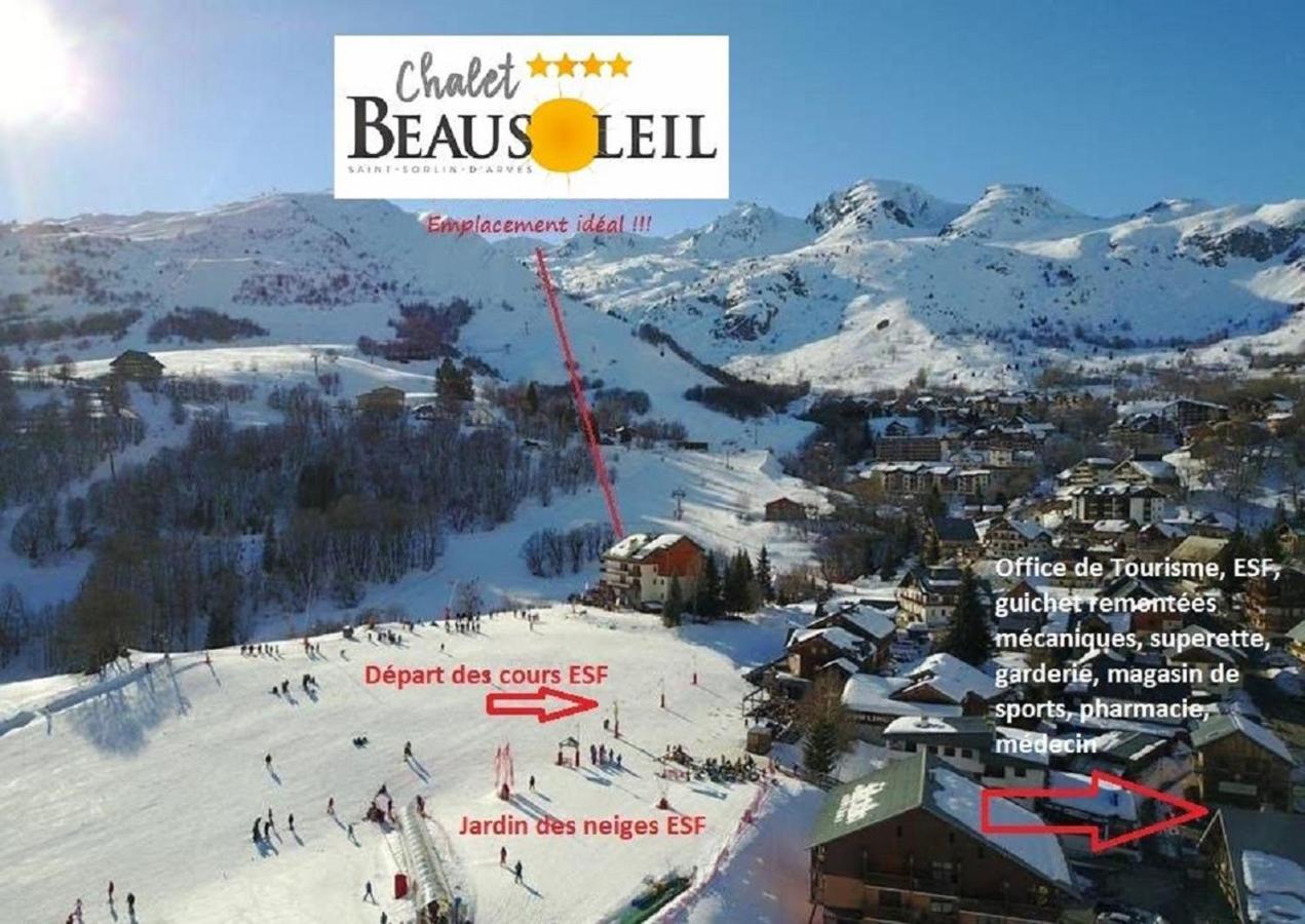 Chalet Beausoleil 4 Etoiles - Prestige - Au Pied Du Col De La Croix De Fer Saint-Sorlin-d'Arves Ngoại thất bức ảnh